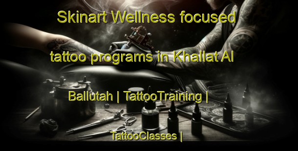 Skinart Wellness-focused tattoo programs in Khallat Al Ballutah | TattooTraining | TattooClasses | SkinartTraining-State of Palestine